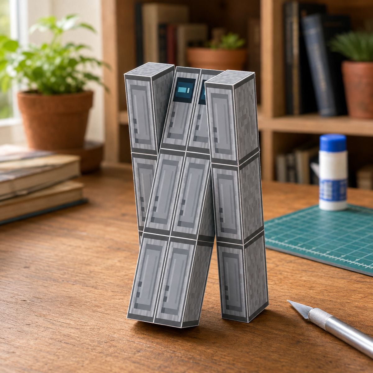 Tars papercraft model, assembled